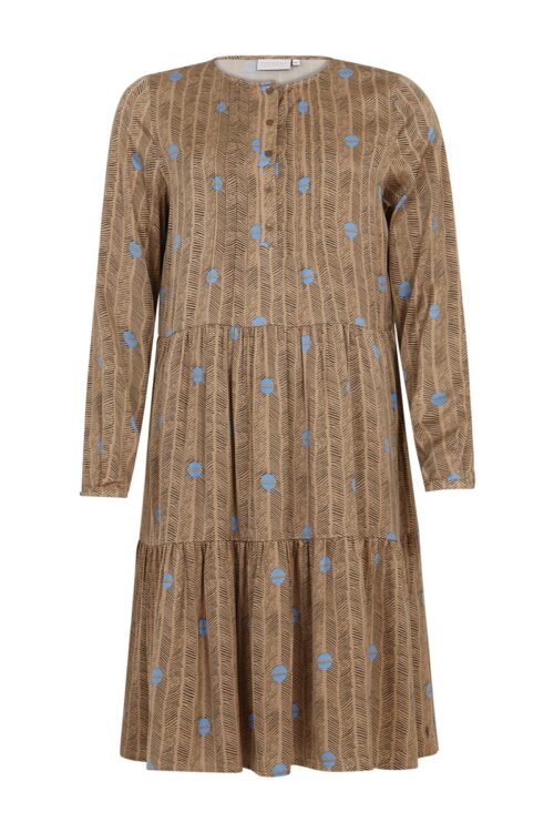 Coster Copenhagen Dress in Sprout Print – Sand