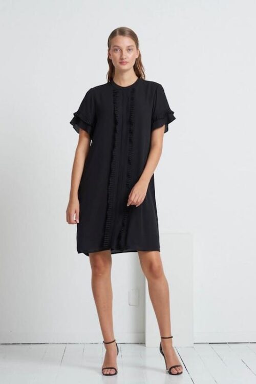 Bruuns Bazaar Camilla Madsine Dress – Black