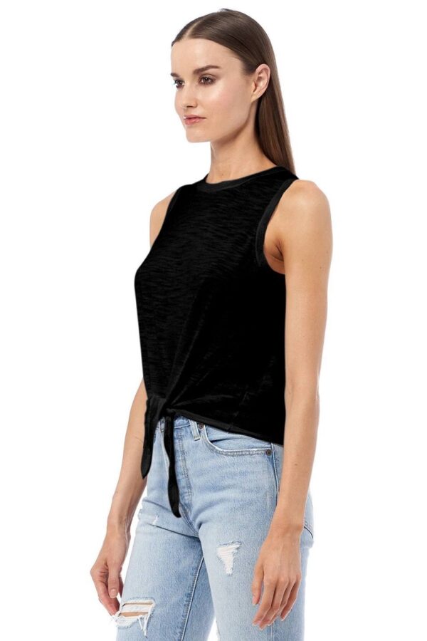 360 Cashmere Arya Tank - Black - Image 3