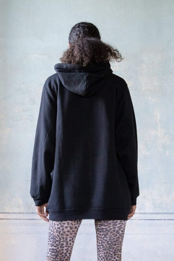 Ragdoll LA Super Oversized Hoodie - Black - Image 3
