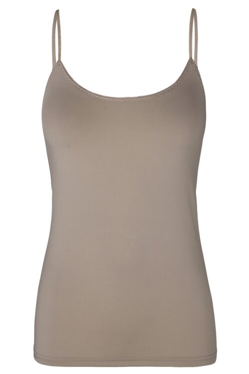 Rosemunde Billy Strap Top – Misty Sand