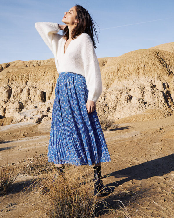 Grace & Mila Chance Skirt - Blue - Image 5