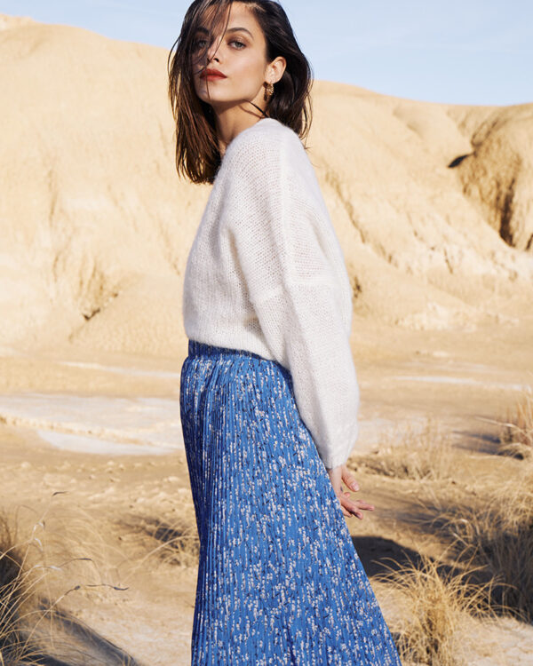 Grace & Mila Chance Skirt - Blue - Image 4