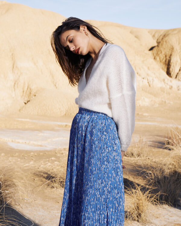 Grace & Mila Chance Skirt - Blue - Image 3