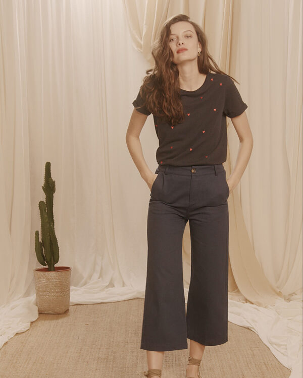 Grace & Mila Cocorico T Shirt - Marine