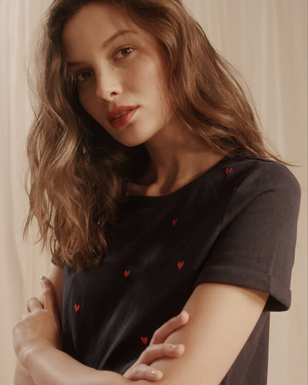 Grace & Mila Cocorico T Shirt - Marine - Image 2
