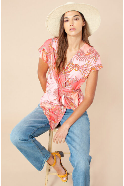 Hale Bob 2911 Adelaide Top – Coral