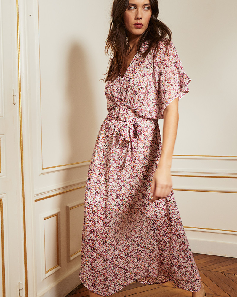 Grace & Mila Coline Dress – Violet
