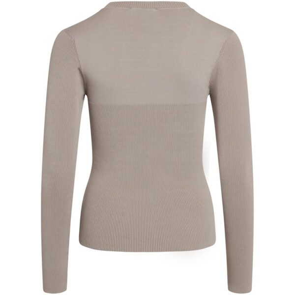 Bruuns Bazaar Celosia Kastanje Knit - Light Grey - Image 3