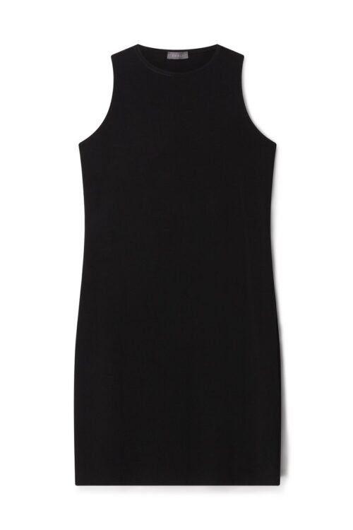 Chalk Claire One Size Dress – Black