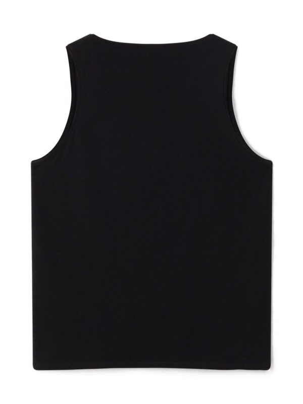 Chalk Megan Vest Top - Black - Image 2