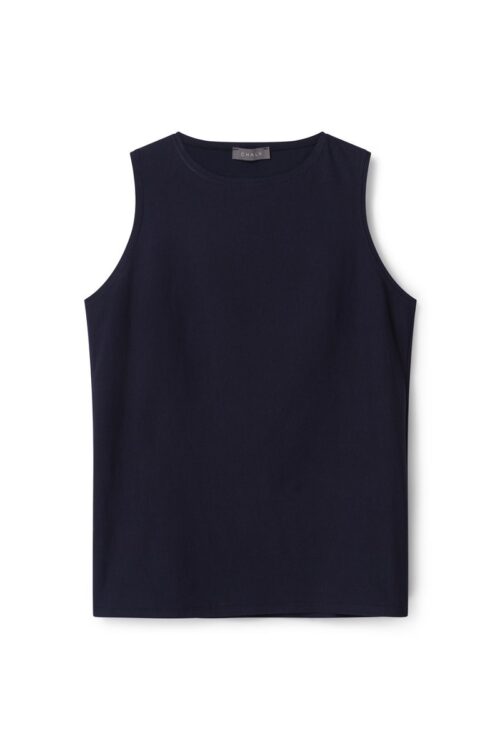 Chalk Megan Vest Top – Navy