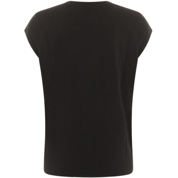 Coster Copenhagen CC Heart Basic V Neck T Shirt - Black - Image 2