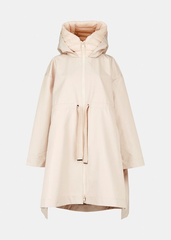 Essentiel Antwerp Affirm Oversized Rain Coat - Combo 1 Vanilla Crush A1VC