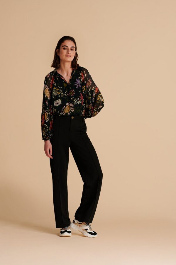 POM Amsterdam SP6596 Top - Flower Love Black - Image 4