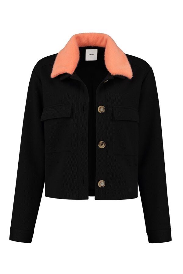 POM Amsterdam SP6620 Blazer - Flower Love Black