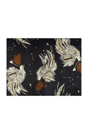 POM Amsterdam SP6652 Shawl - Paradise Birds Black