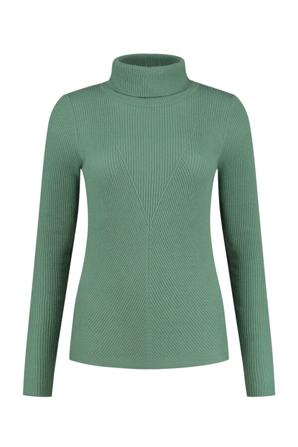 POM Amsterdam SP6661 Turtleneck - Eucalyptus Green