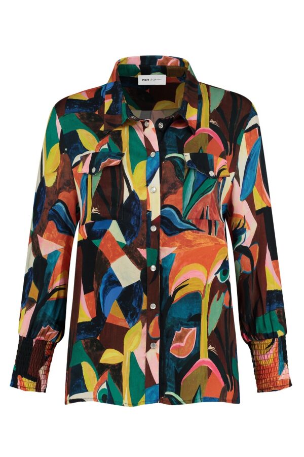 POM Amsterdam SP6678 Blouse - Artist Palette
