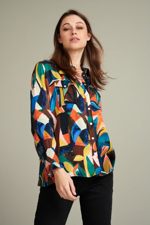 POM Amsterdam SP6678 Blouse - Artist Palette - Image 3
