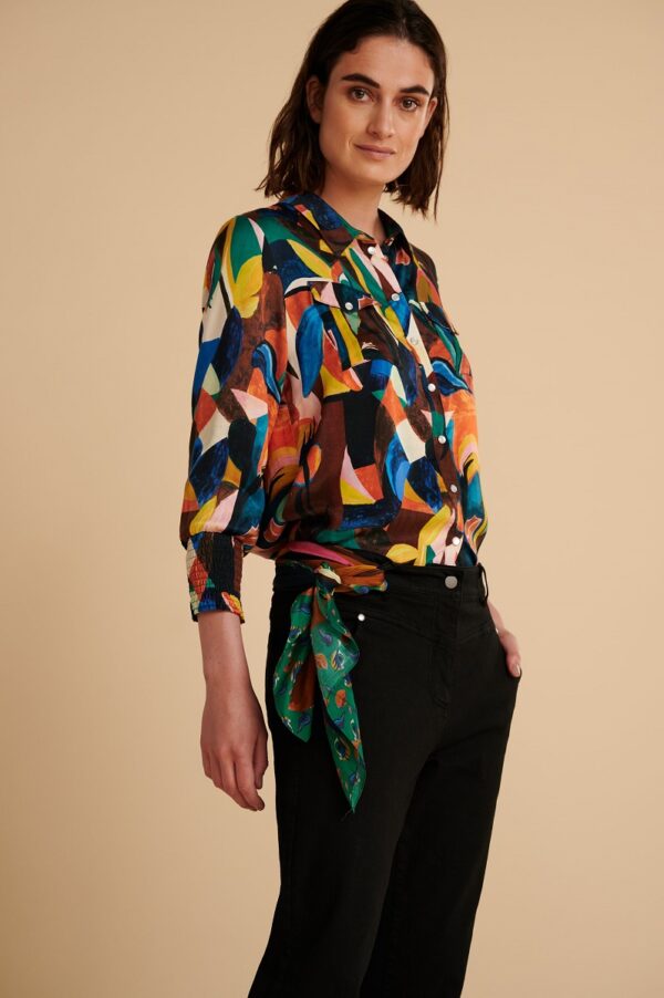 POM Amsterdam SP6678 Blouse - Artist Palette - Image 7