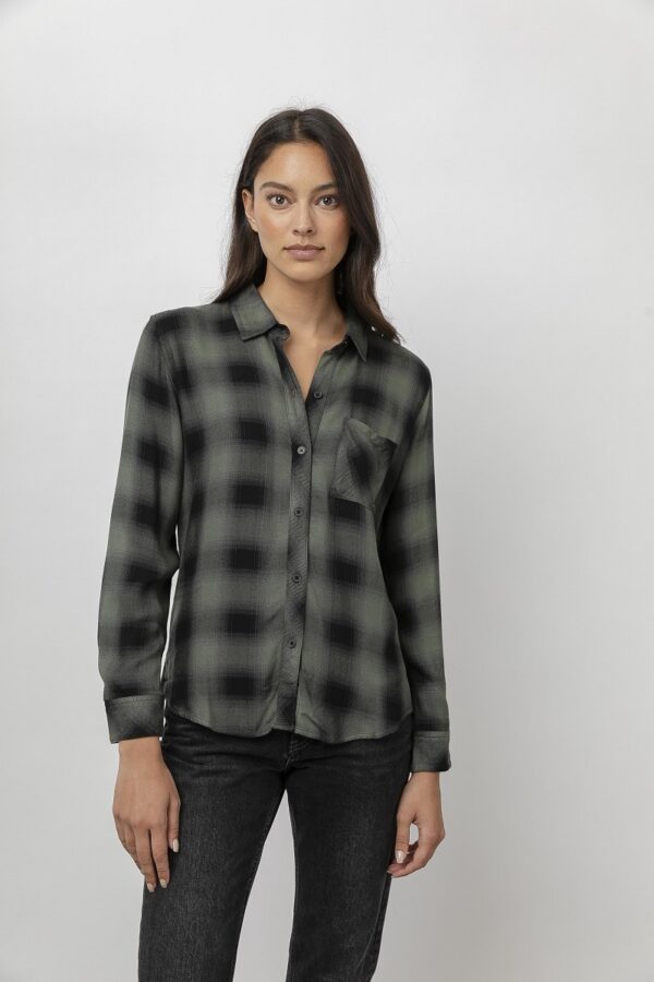 Rails Hunter Shirt - Moss Ash - Image 3