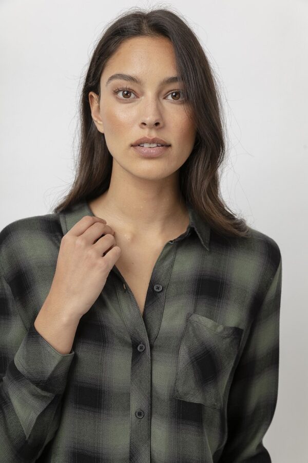 Rails Hunter Shirt - Moss Ash - Image 4