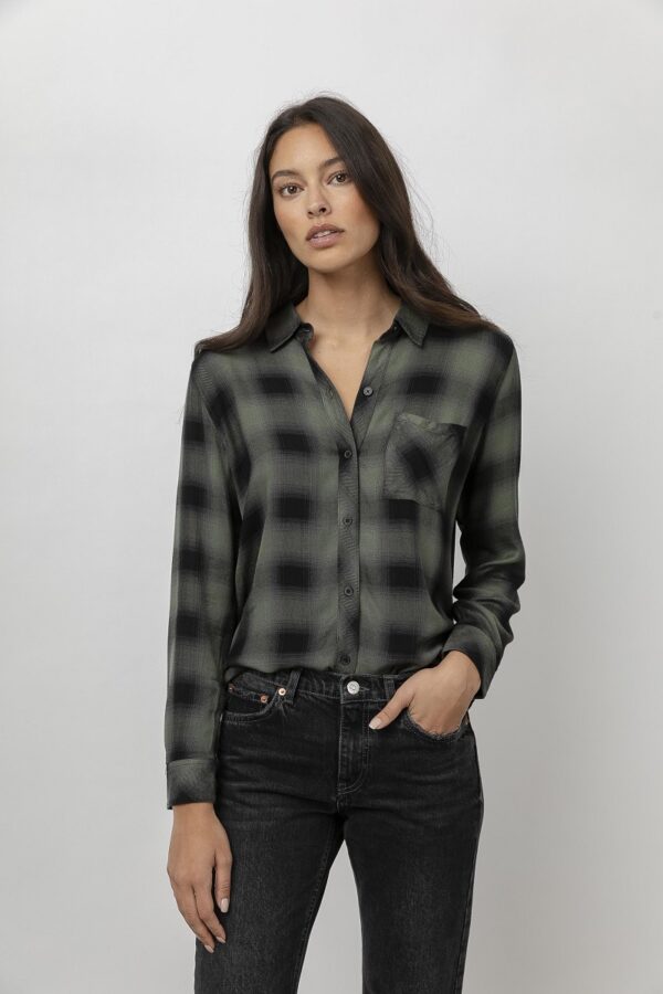 Rails Hunter Shirt - Moss Ash - Image 6