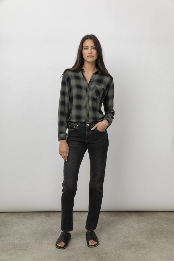 Rails Hunter Shirt - Moss Ash - Image 7