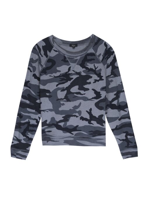 Rails Theo Sweatshirt – Blue Indigo Camo