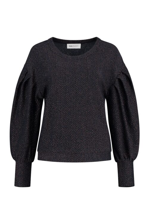 POM Amsterdam SP6708 Sweater – Blue Shimmer