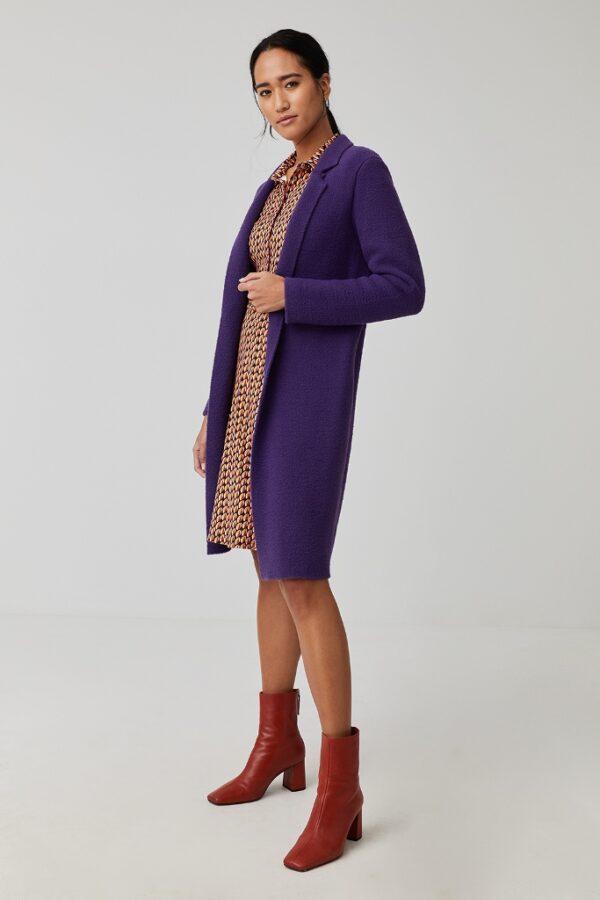 Surkana Midi Shirt Dress - Burnt Orange / Rust - Image 2