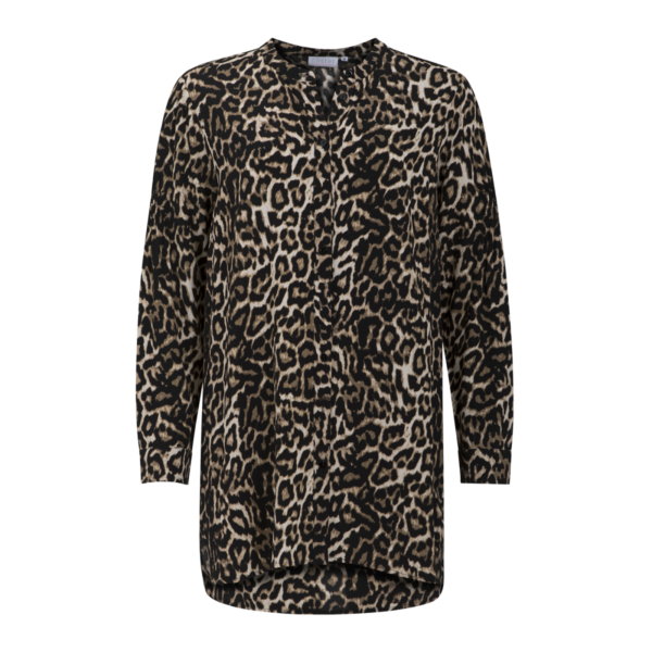Coster Copenhagen Long Sleeve Shirt in Leopard - Leo Print