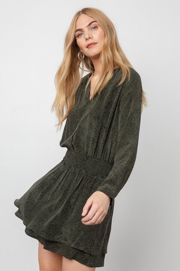 Rails Jasmine Dress - Olive Speckled - Image 5