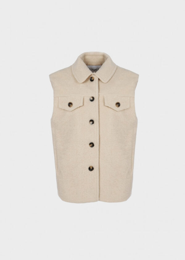 Frnch Sophie Jacket - Creme - Image 3