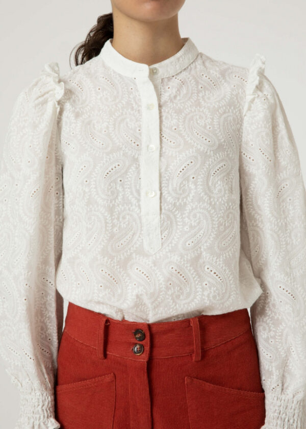 Frnch Clyde Shirt - Blanc - Image 3