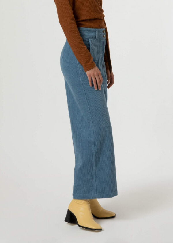 Frnch Prunella Trousers - Bleu Jean - Image 3