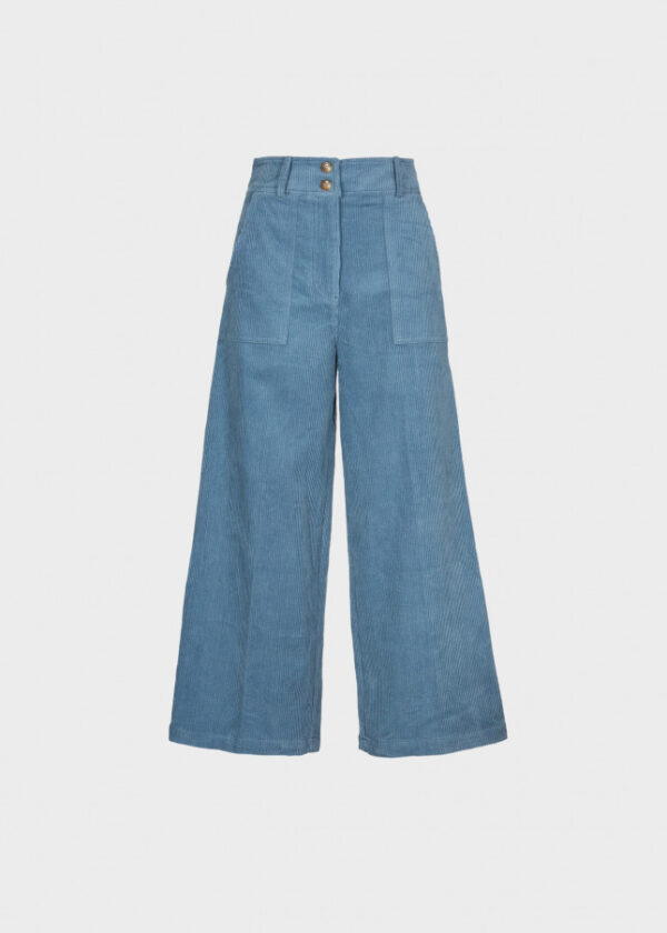 Frnch Prunella Trousers - Bleu Jean - Image 4