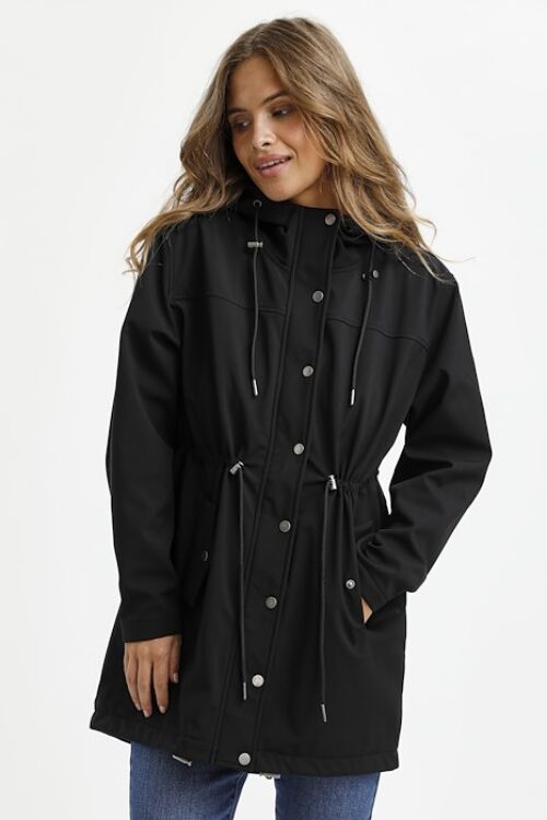 Kaffe KAtara Coat – Black Deep