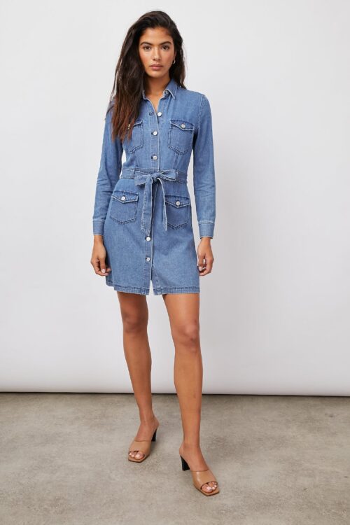 Rails Ciara Denim Dress – Sorrento Wash