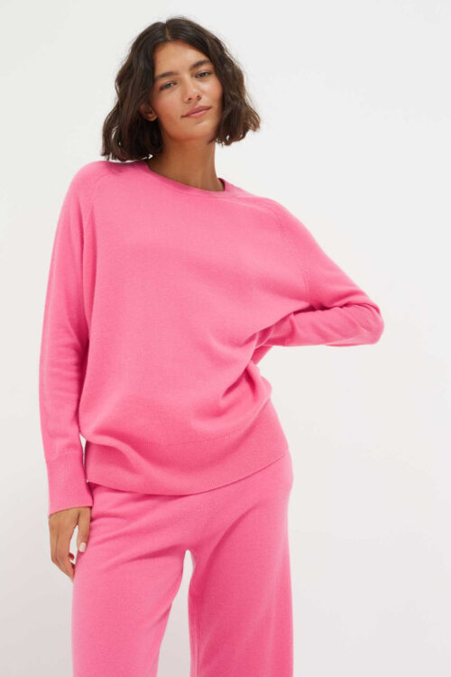 Chinti & Parker Cashmere Slouchy Sweater – Camelia-Rose