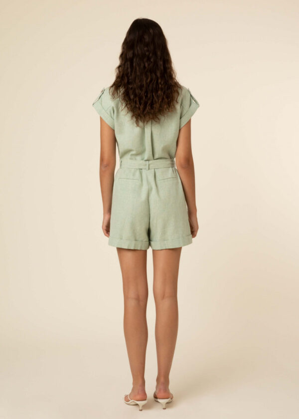 Frnch Melina Playsuit - Vert Pistache - Image 3