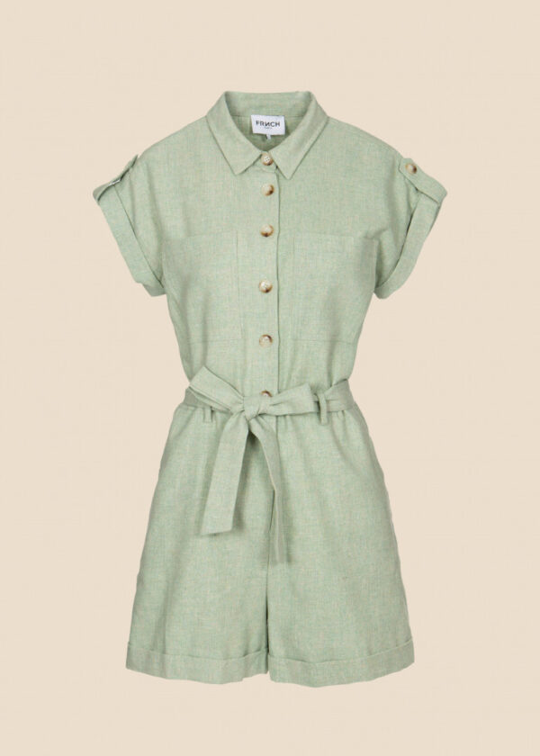 Frnch Melina Playsuit - Vert Pistache - Image 4