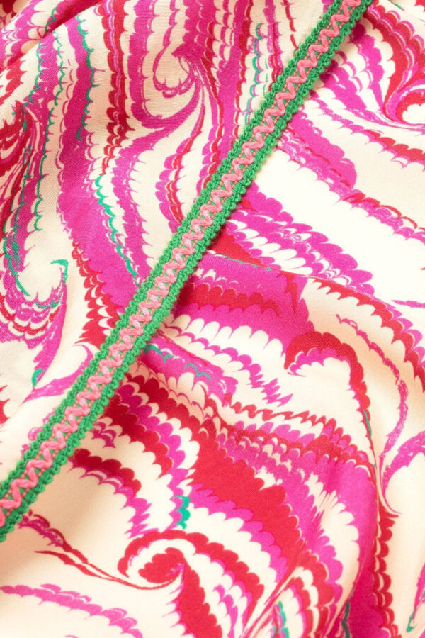 POM Amsterdam SP6770 Shawl - Marmer Mix Fuchsia - Image 3