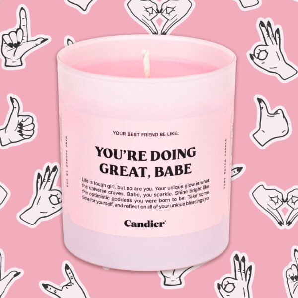 candier-youre-doing-great-candle-stick-and-ribbon-nottingham