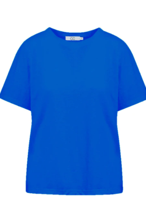 Coster Copenhagen CC Heart Regular T Shirt – Ocean Blue