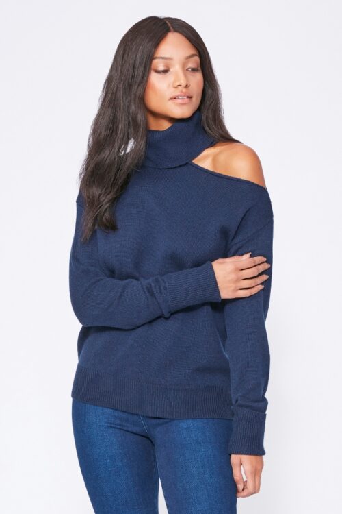 Paige Raundi Sweater – Deep Navy