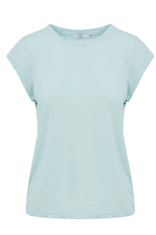 Coster Copenhagen CC Heart Basic T Shirt – Pastel Aqua