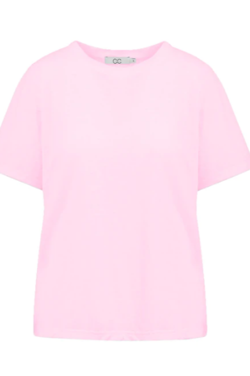 Coster Copenhagen CC Heart Regular T Shirt – Daisy Pink