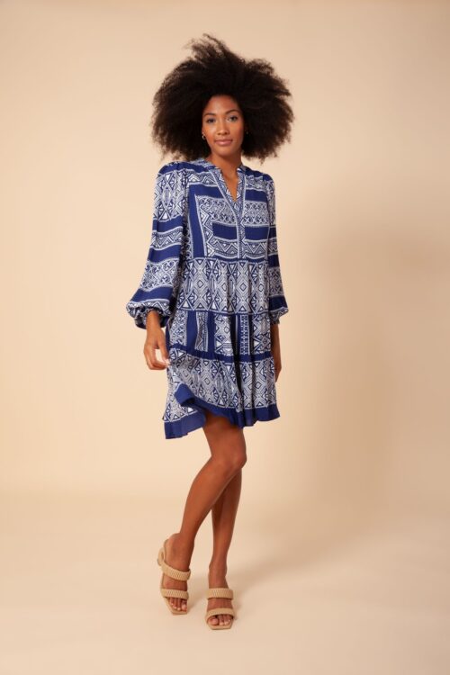 Hale Bob 6303 Dress – Indigo